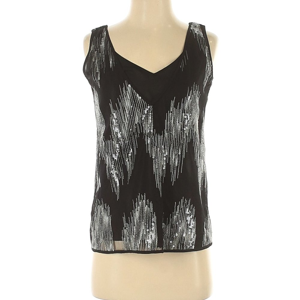 Banana Republic Monogram sequin top